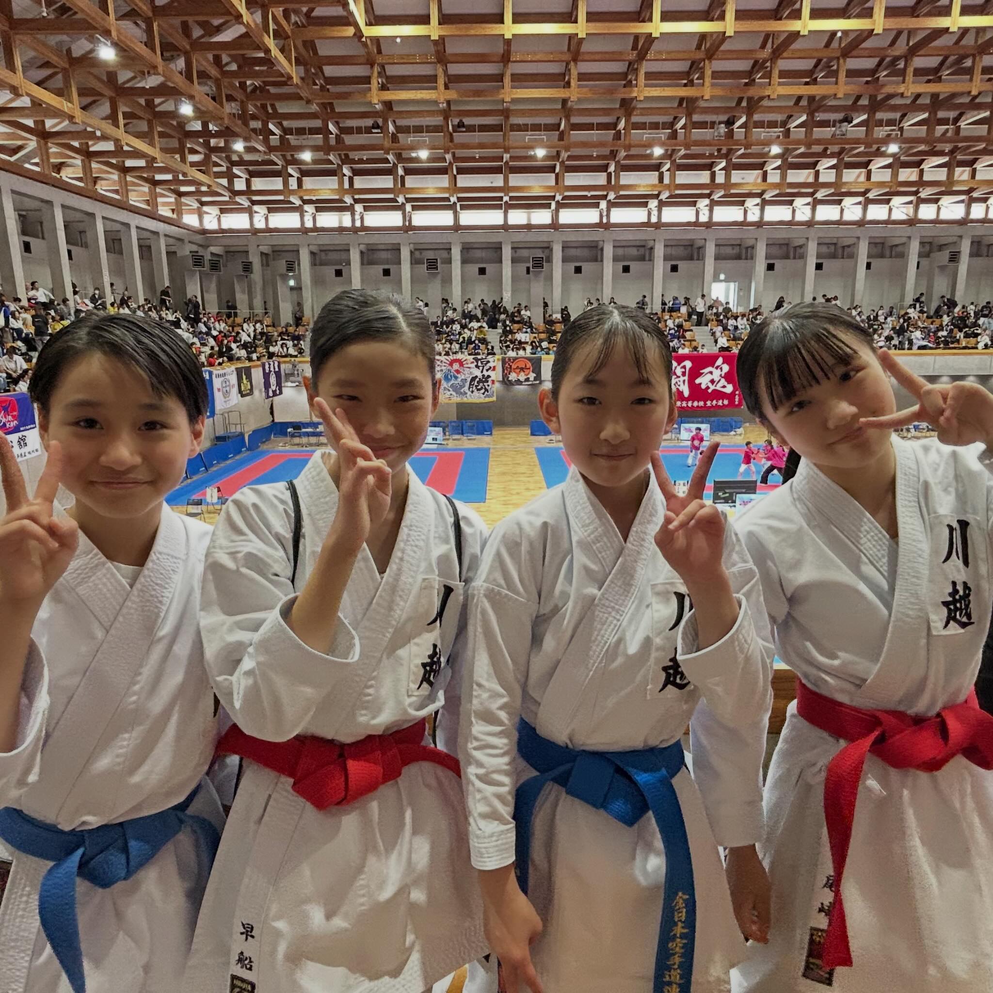 雁空会（日本空手協会 川越支部） - 「第65回小学生・中学生全国空手道 