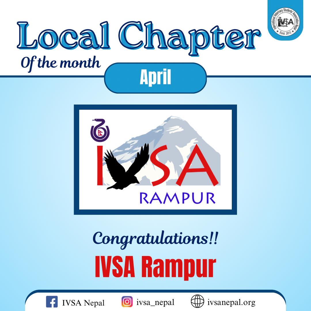 IVSA Nepal - IVSA Nepal added a new photo — with Sudip...