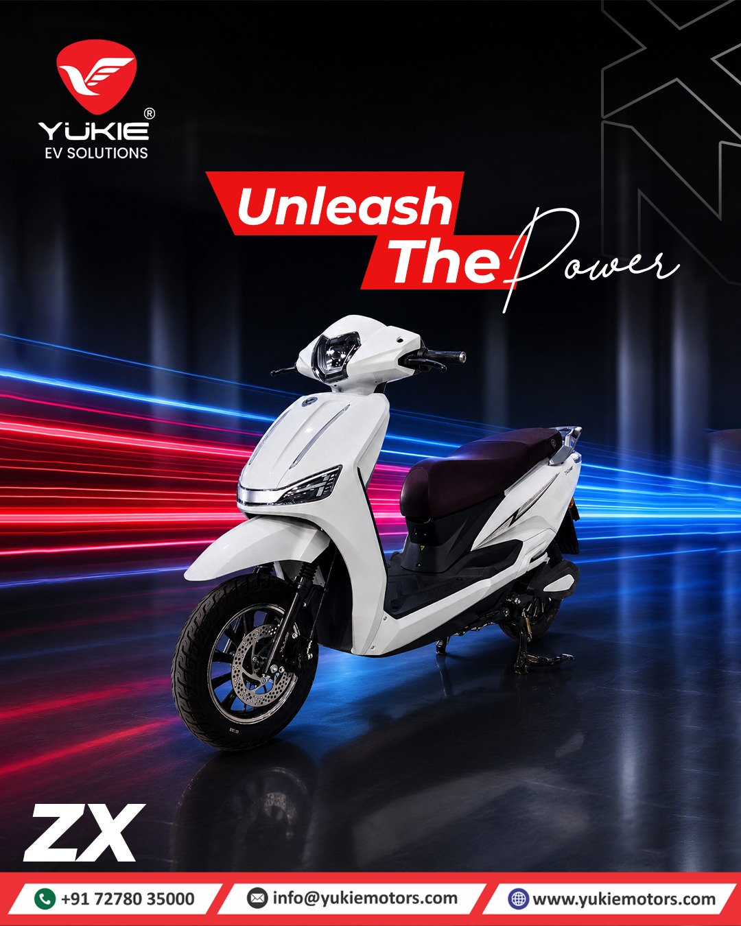 Yukie ZX electric scooter delivers bold performance
