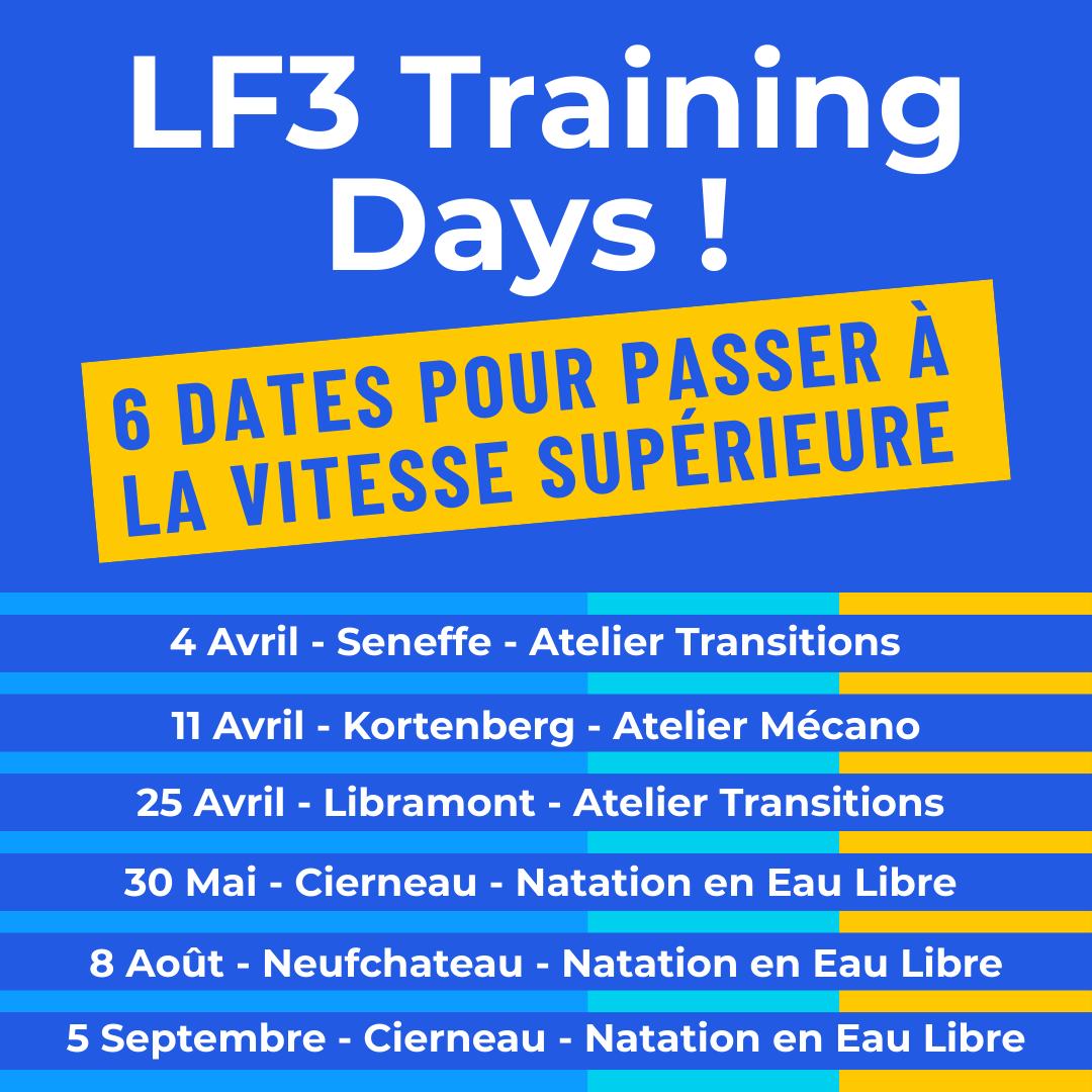 🚀 NOUVEAU : LF3 Training... - Ligue Francophone de Triathlon | Facebook