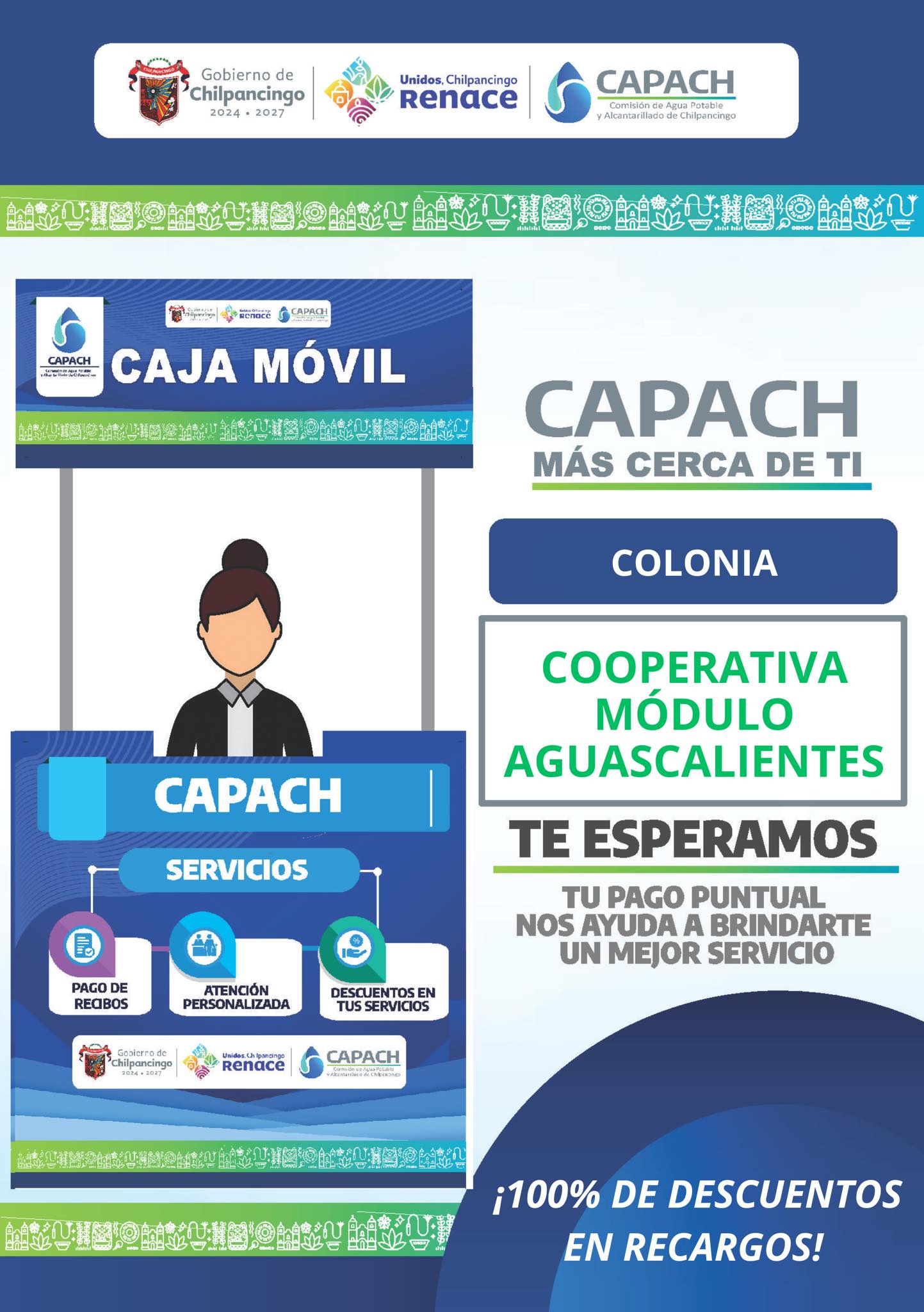 CAPACH - 💧🚚 ¡La Caja Móvil de #CAPACH ya está en tu... | Facebook