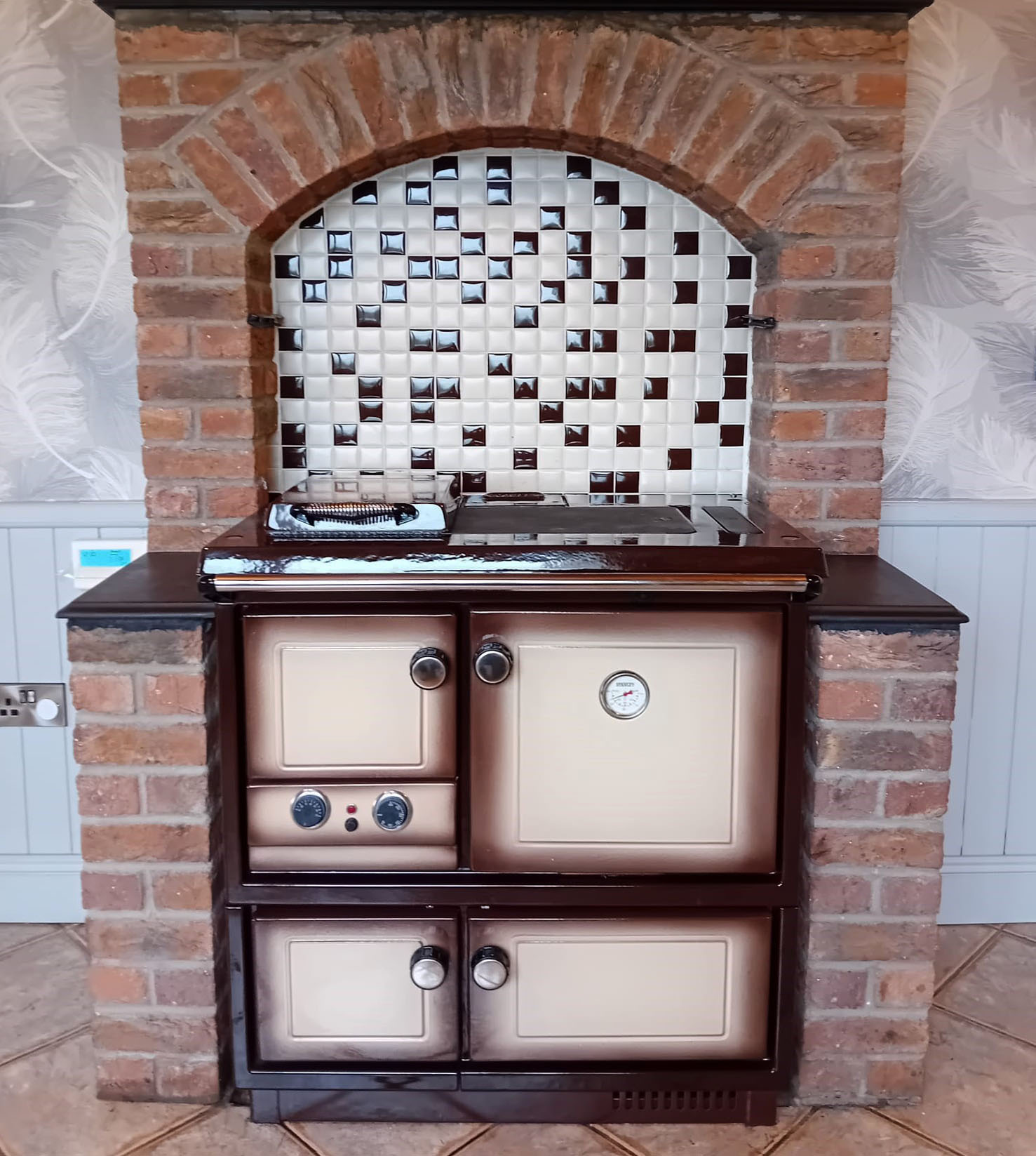 H&F - H&F Cookers reconditioned vintage Doric solid fuel range in ...