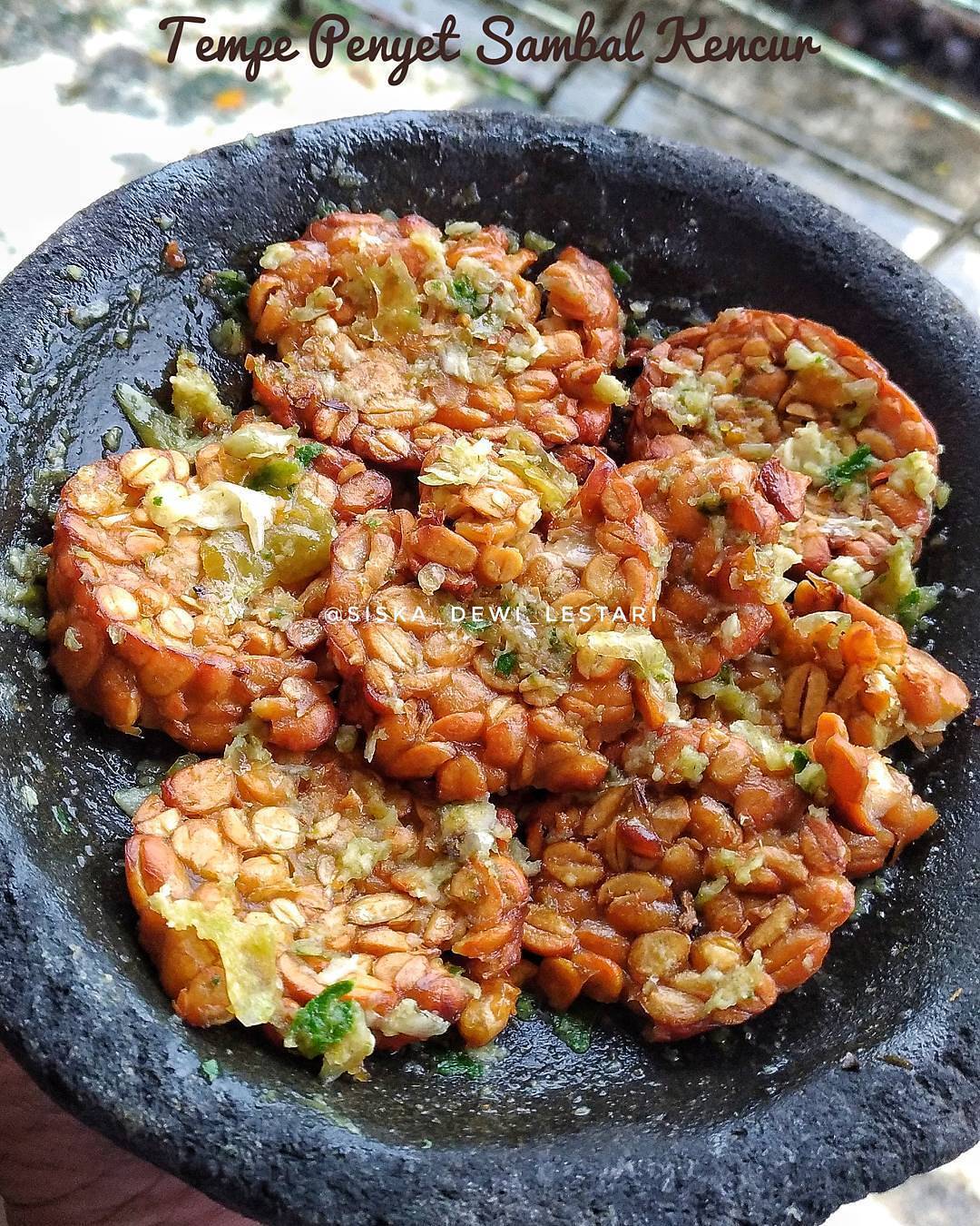 Resep - TEMPE PENYET SAMBAL KENCUR By. @siska_dewi_lestari . BAHAN : 8 ...