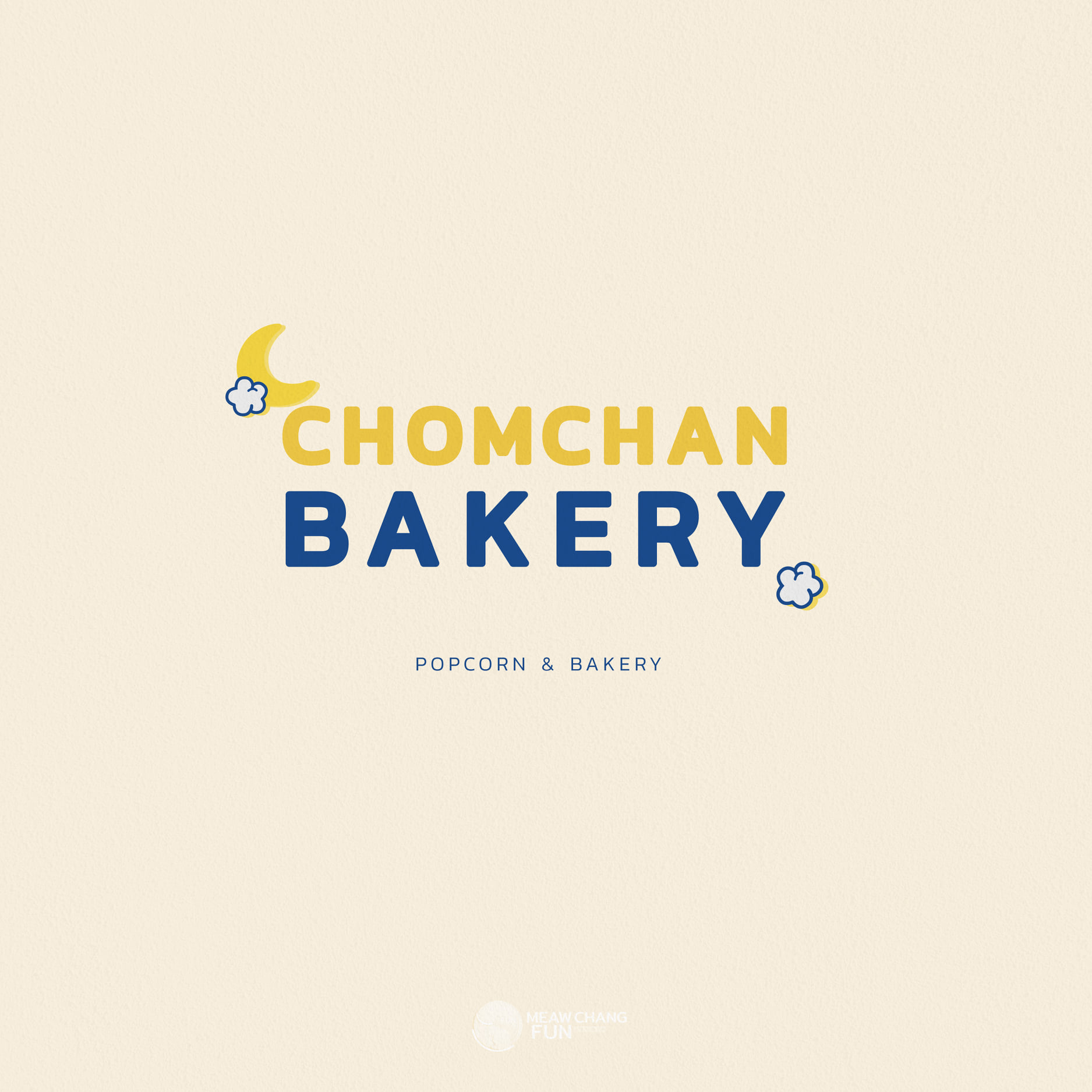 Logo : ChomChan Bakery Ver.01 --------------- แมวช่างฝัน ( Meaw Chang ...
