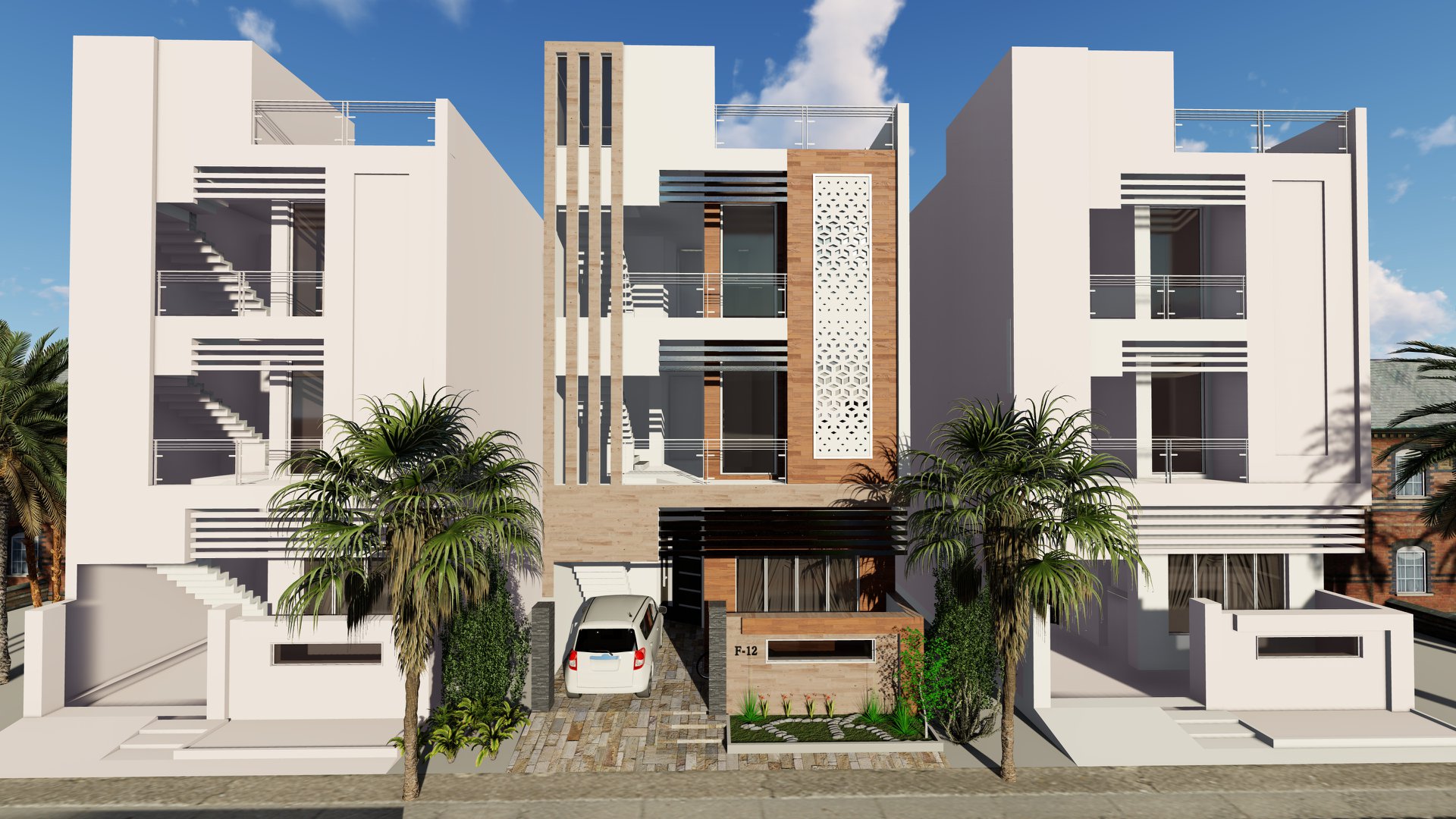Design 360 - 5 Marla House Front Elevation Location:...