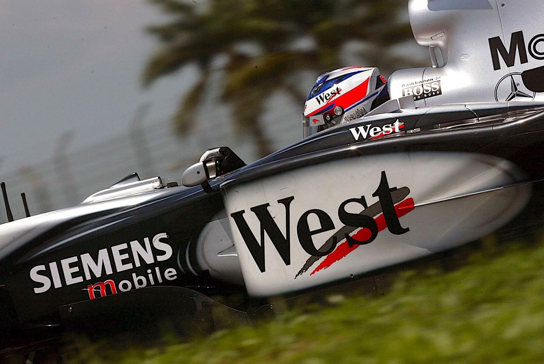 On March 23, 2003, McLaren driver Kimi Räikkönen won the Malaysian