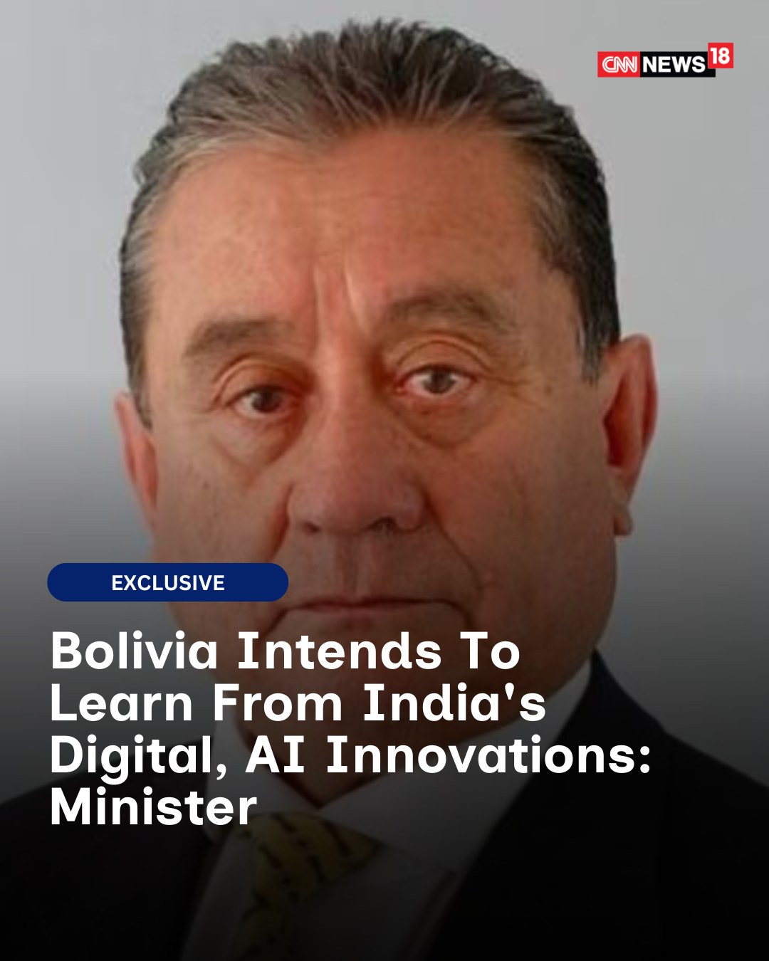 News18 - #Exclusive | Bolivia's vice tech minister... | Facebook