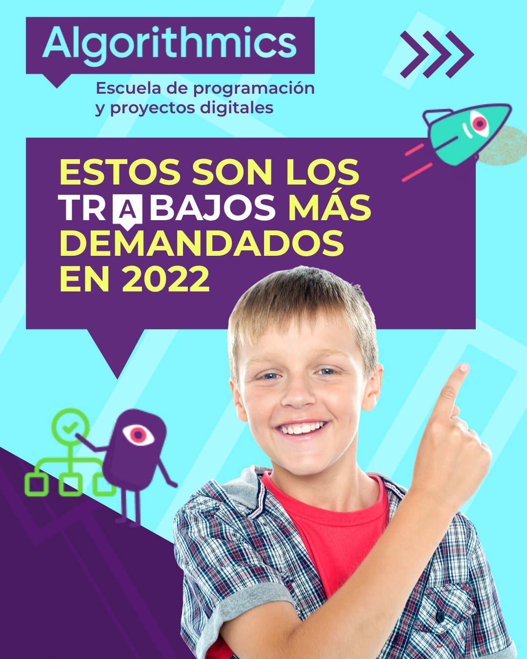 👔 Estos son los trabajos y... - Algorithmics Albacete
