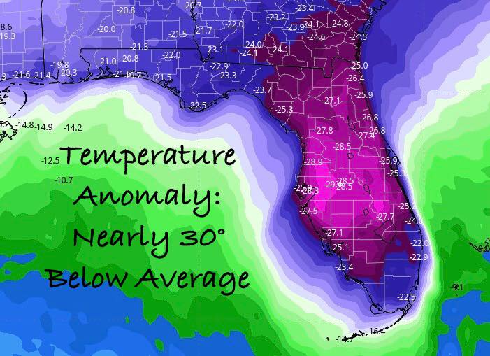 Meteorologist - The craziest part of this… our low temps will be nearly ...