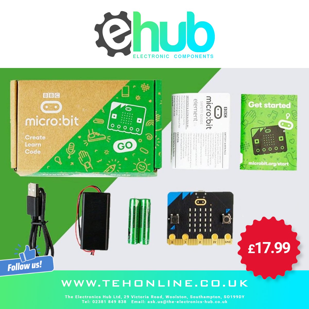 The Electronics - The micro:bit Go is a tiny, super-friendly coding ...