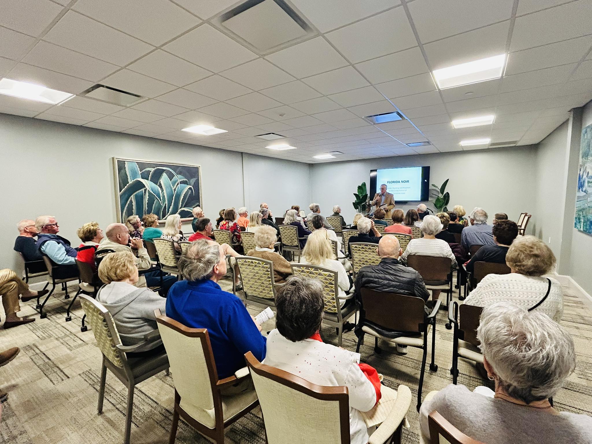 As part of our lecture series,... - Village on the Green | Facebook