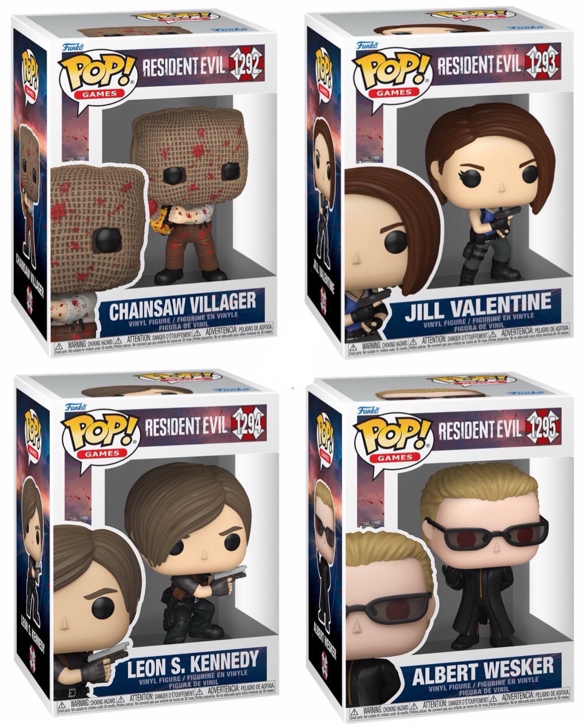 First Look! Resident Evil Funko POPs! ☣️🔫 Survive the survival