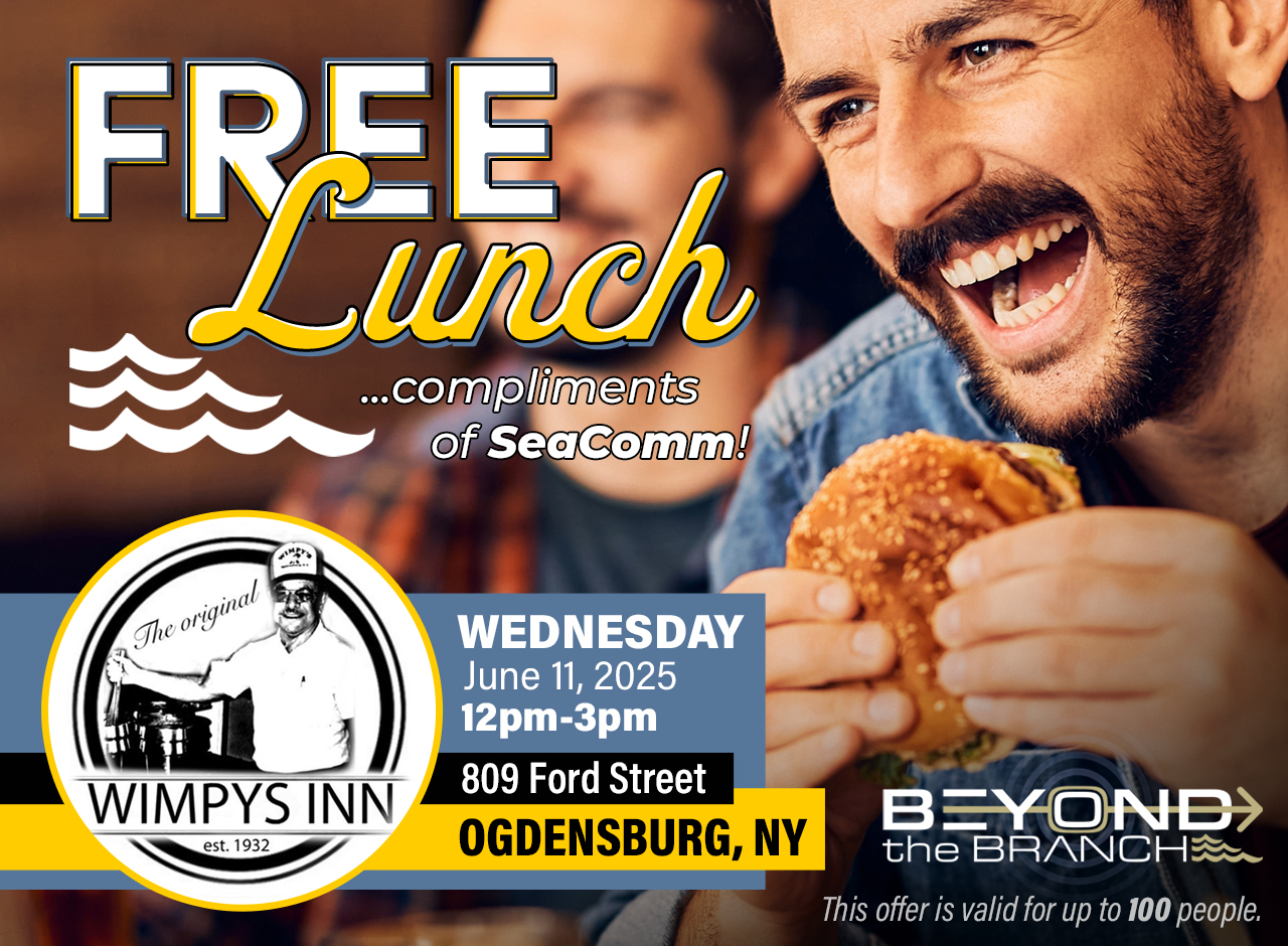 SeaComm - Ogdensburg locals – we’re coming your way next and we’re not ...
