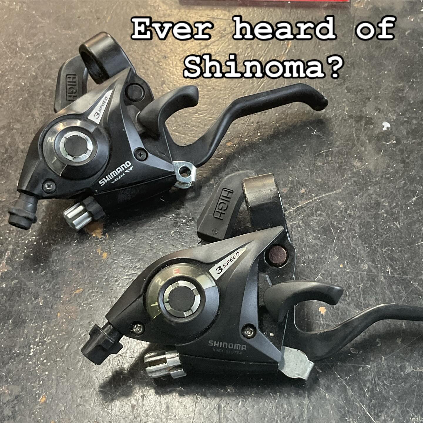 Recyclistas - We caught this Shinoma, sneaking around the shop ...