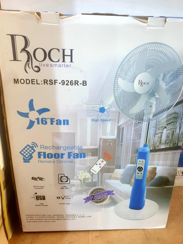#VENTILATEUR Rechargeable #ROCH... - ETS AGARA & fils | Facebook
