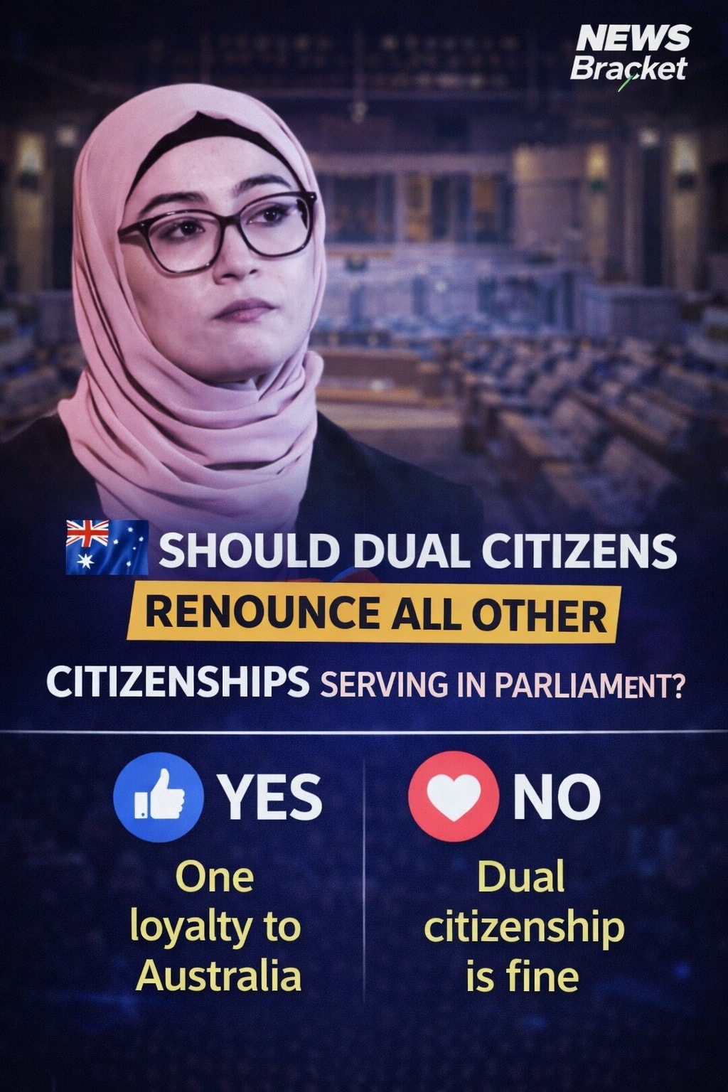 News - Some believe members of Parliament should hold only Australian ...