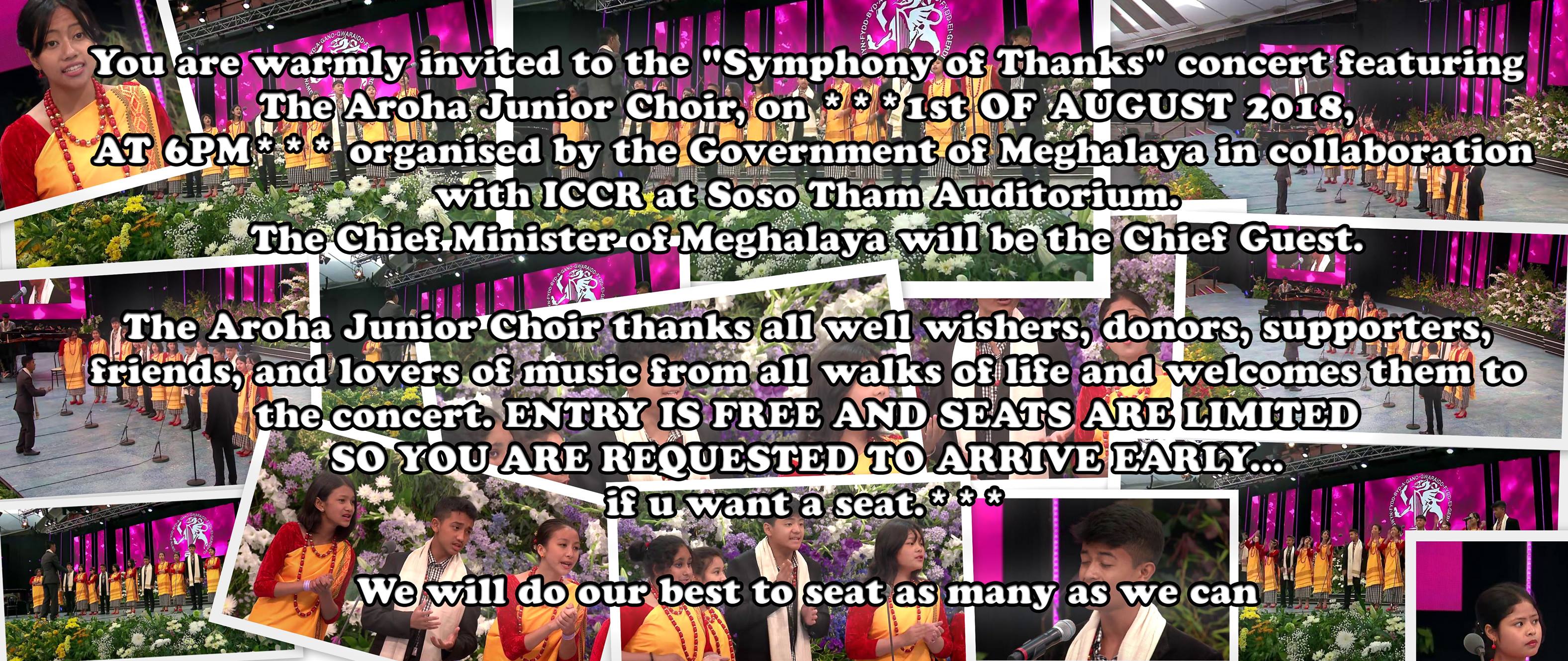 The Aroha Senior Choir, Shillong