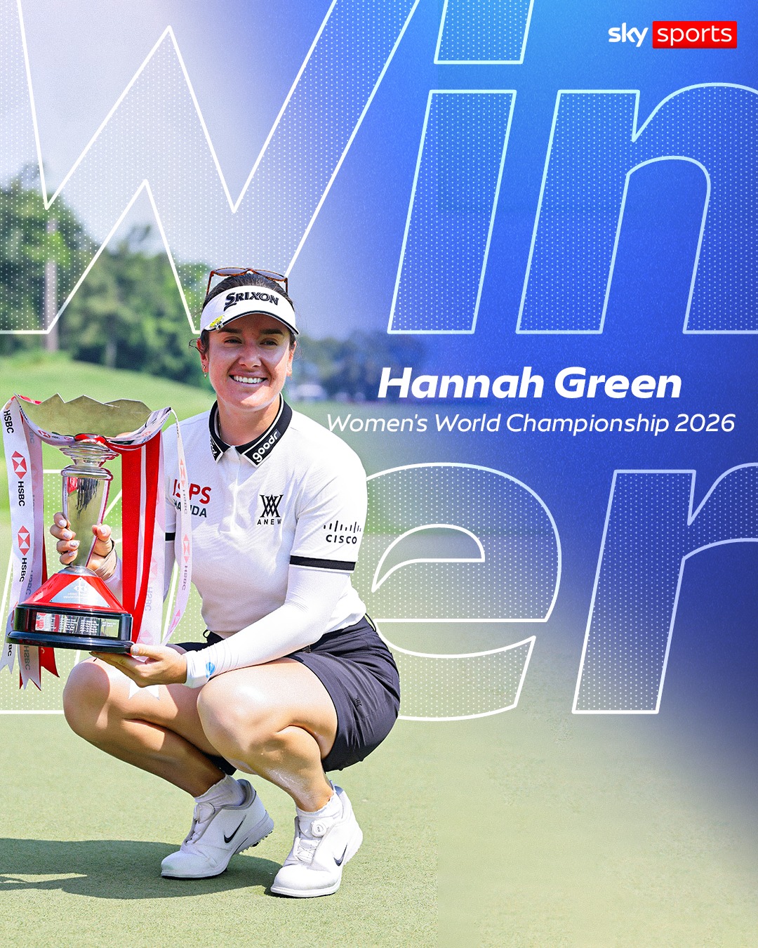 Australian Hannah Green won the HSBC Women's World Championship