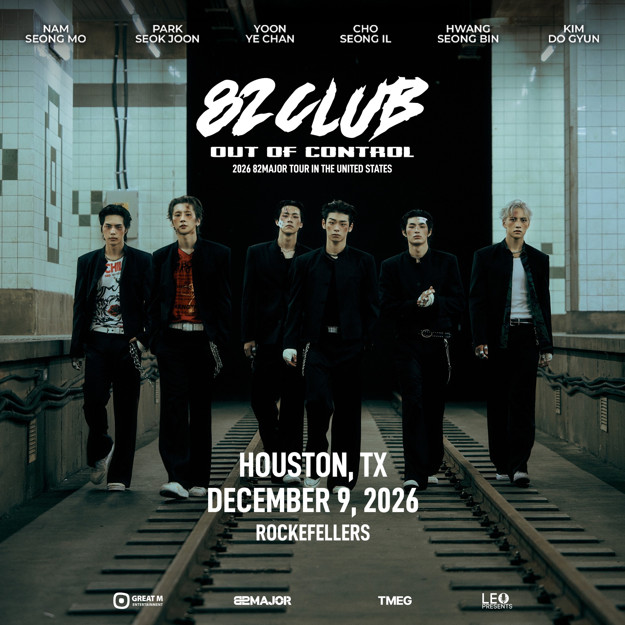 🚨Just announced! 🚨 K-pop boy group 82MAJOR is coming to town
