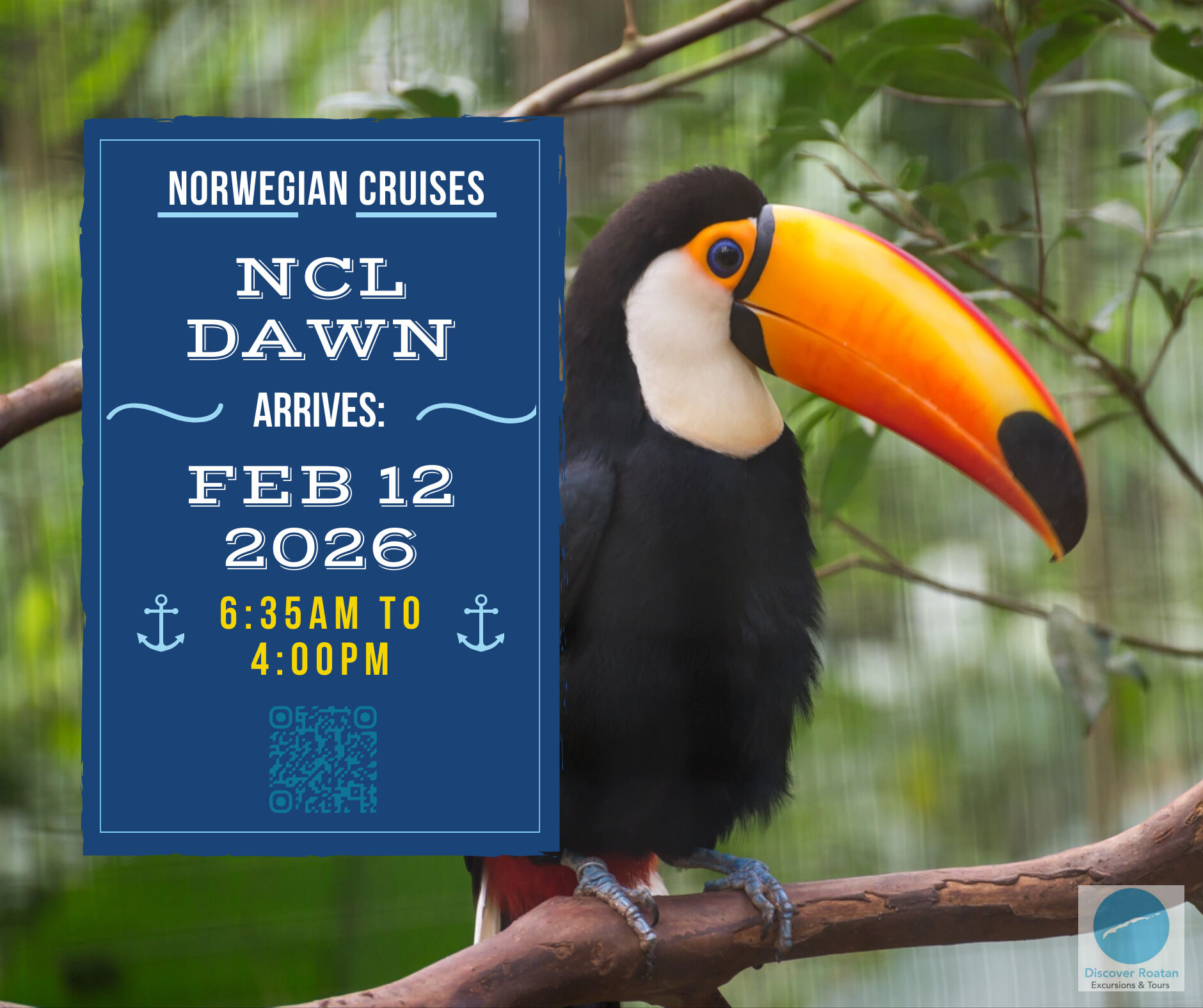 Discover - The Port of Roatan welcomes the Norwegian Dawn today! 🚢 ...