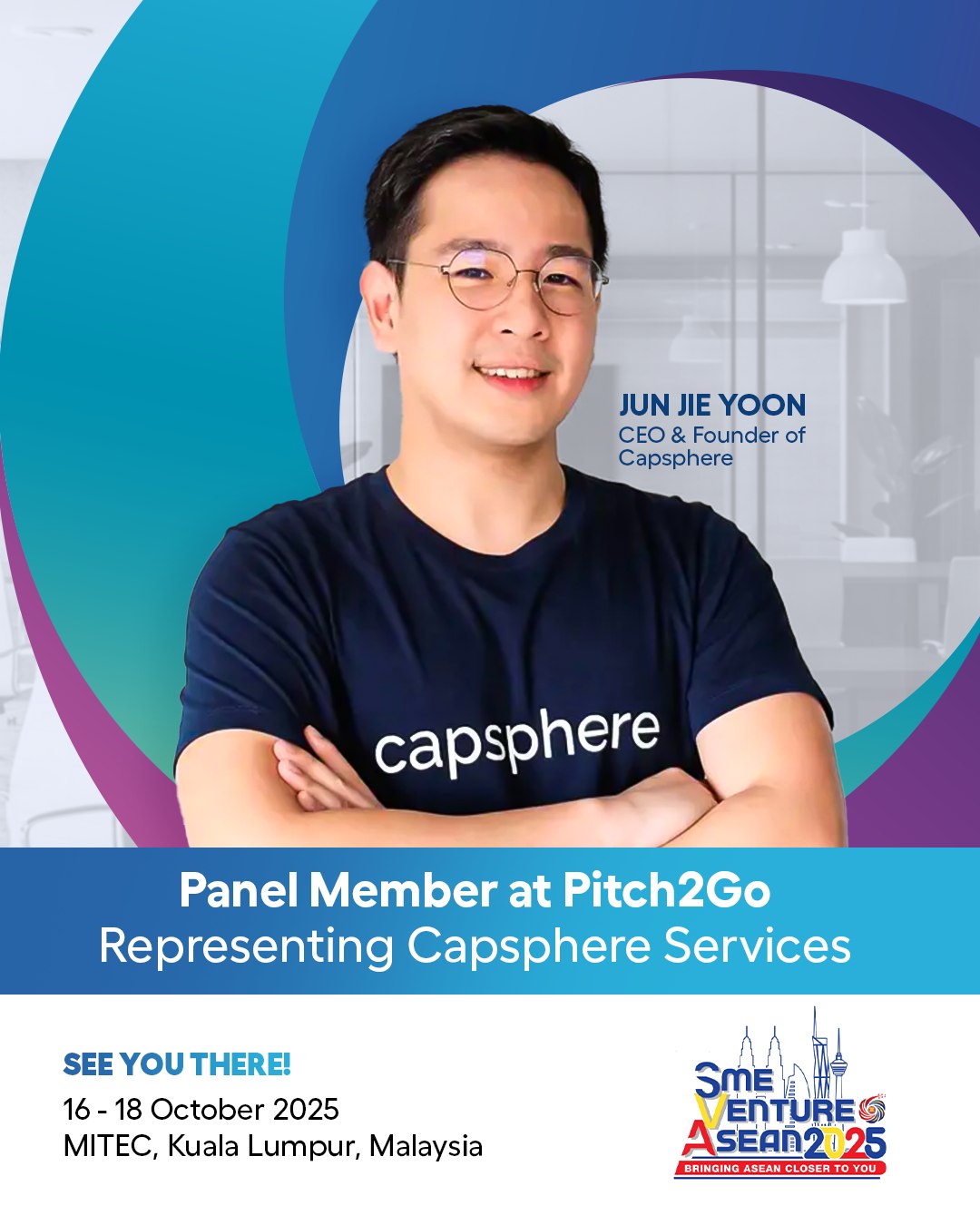 Capsphere - Capsphere will be on the panel at SME Venture at ASEAN 2025 ...