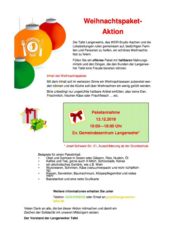Langerweher Tafel Photos Facebook