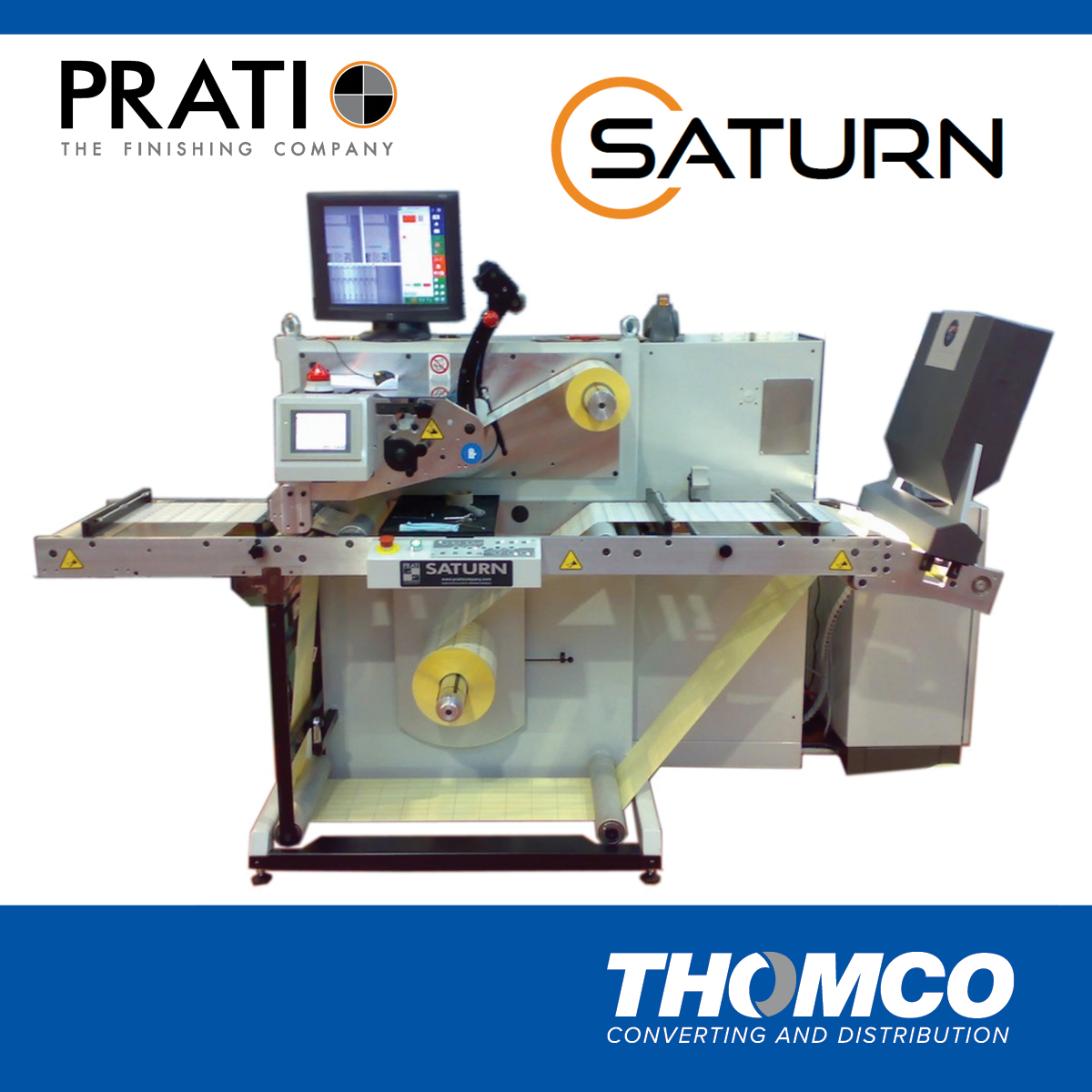 Thomco - The Prati Saturn is designed to take label production to the ...