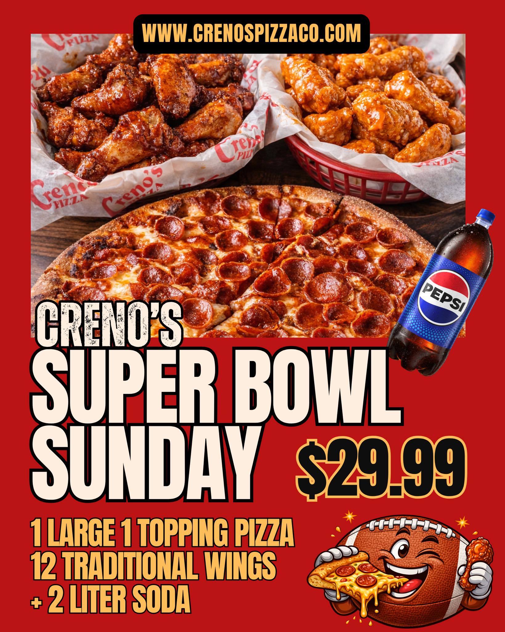 Creno's Pizza Deo Drive | Newark OH