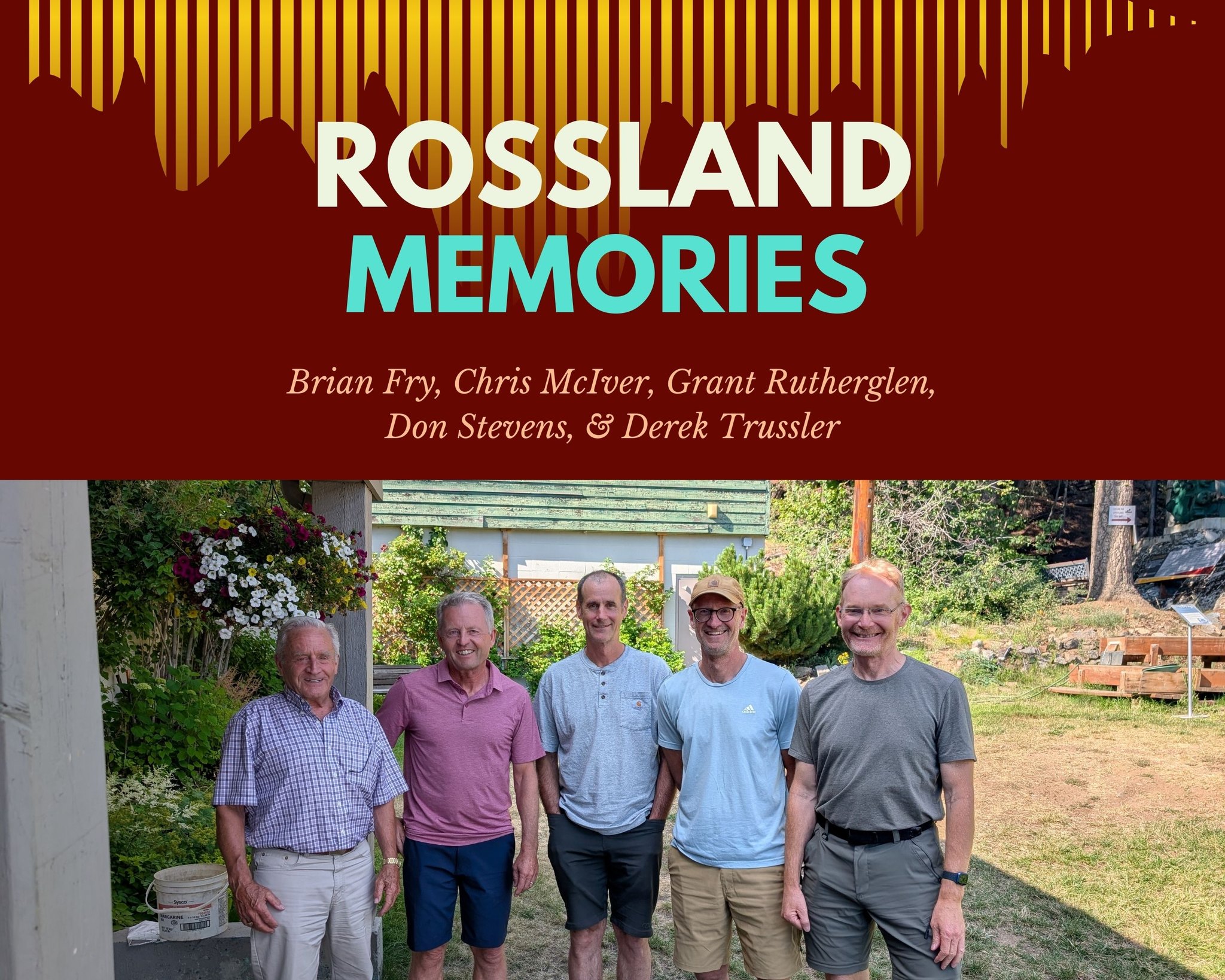 Last July, we sat... - Rossland Museum & Discovery Centre | Facebook
