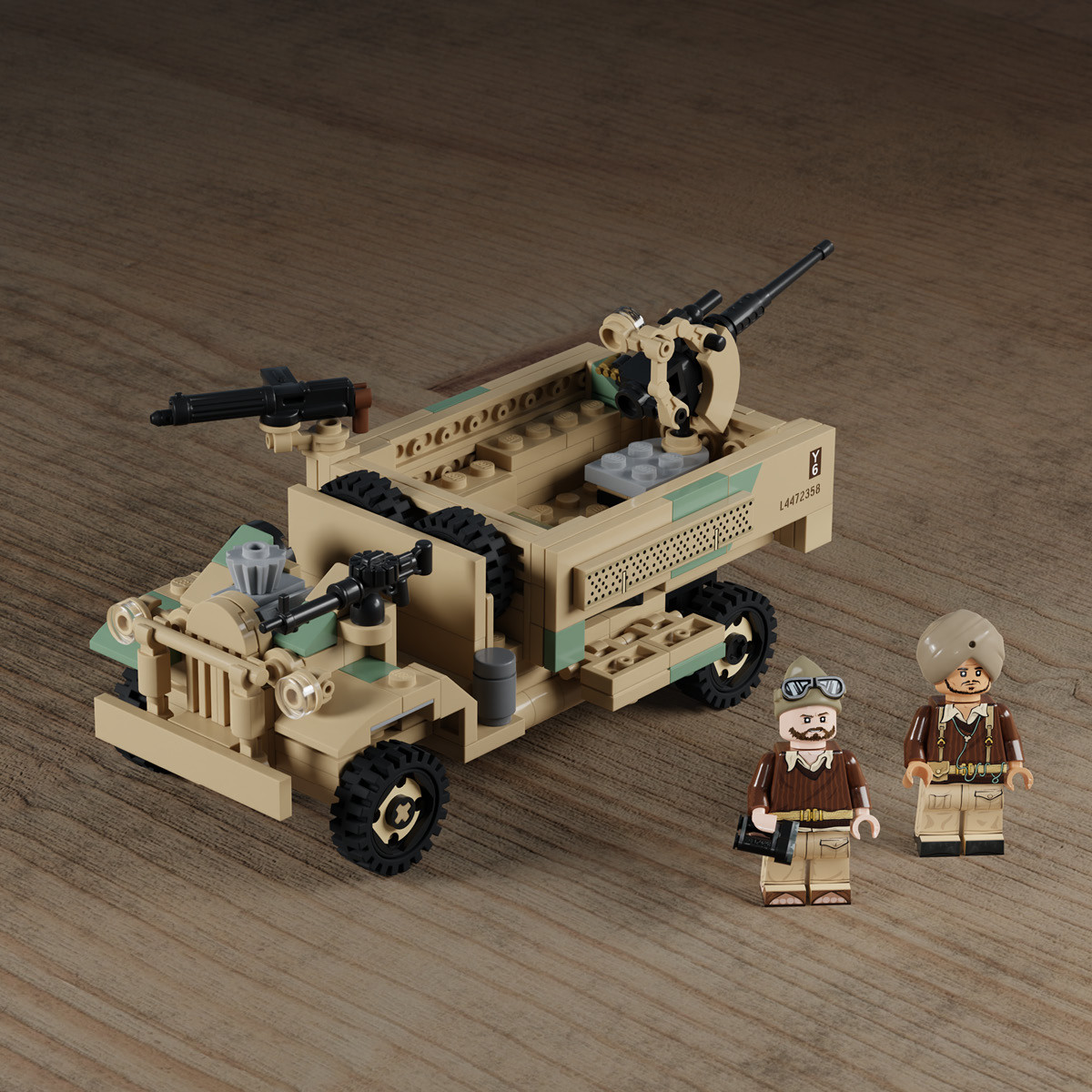 Brickmania - New Release: M998 HMMWV - Cargo & Troop Carrier 