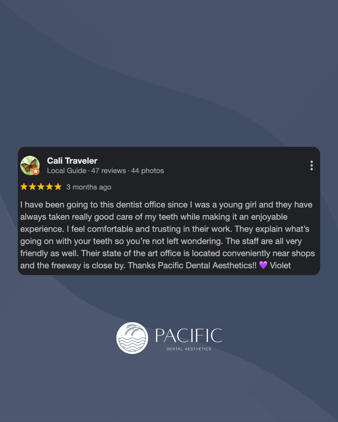 We greatly appreciate your recognition of our passion for