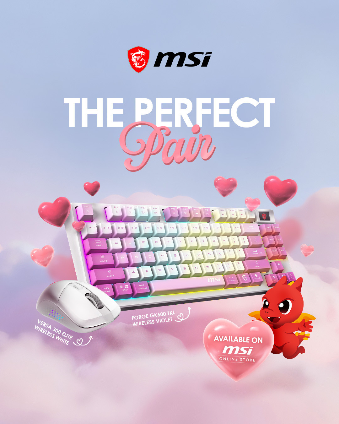 MSI Gaming - Just in time for Valentine’s Day! 💕 Explore... | Facebook