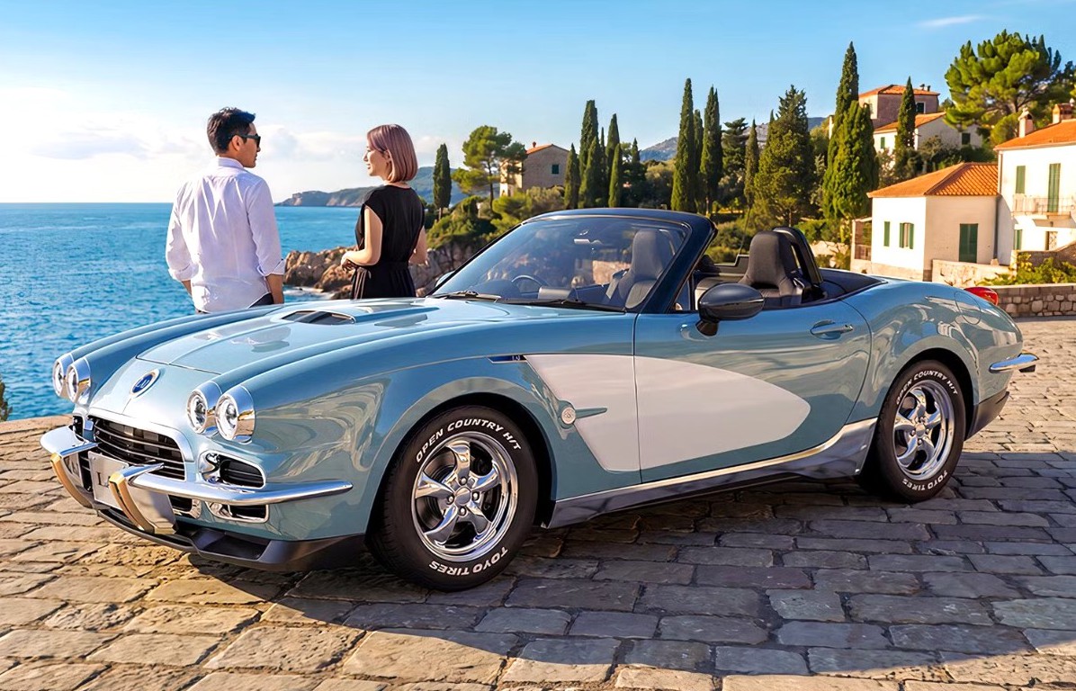 Chevrolet Corvette першого покоління відтворили в Японії 😲 В