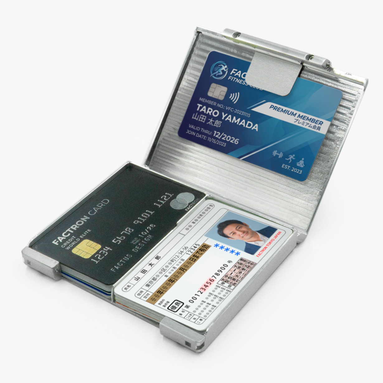 マクアケにて絶賛受注販売中です。メタルウォレットBOXY2