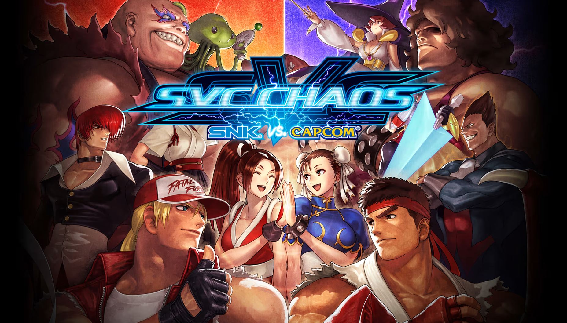 ポスター CHAOS CAPCOM VS. 非売品ポスター SVC SNK
