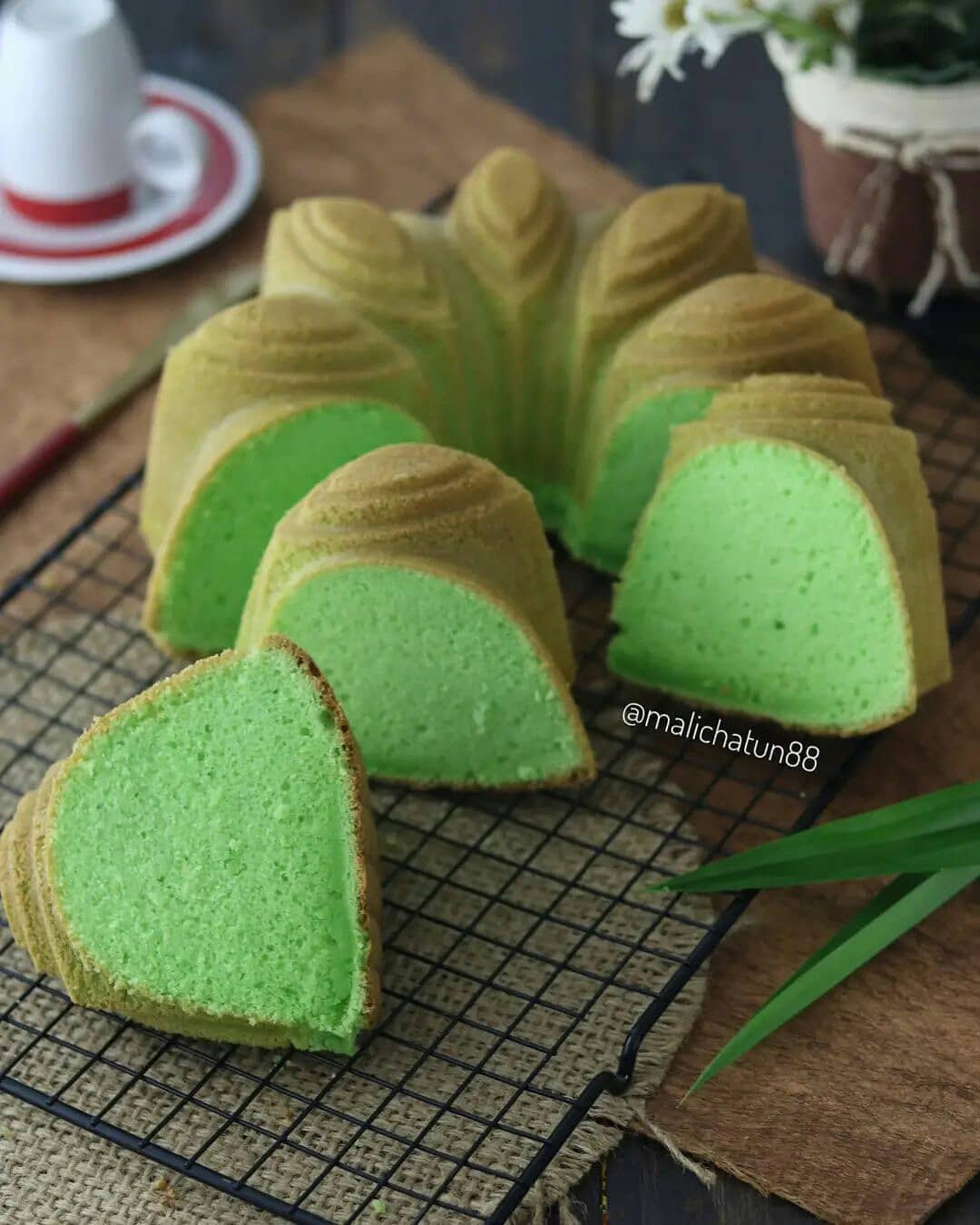 Resep - BOLU PANDAN JADUL Source bunda titi rusman Rebake @malichatun88 ...