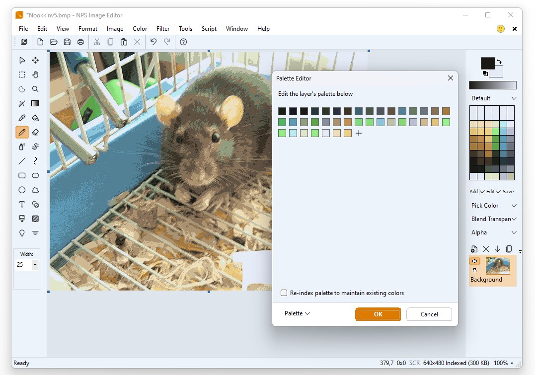 NPS Image Editor and Color Picker