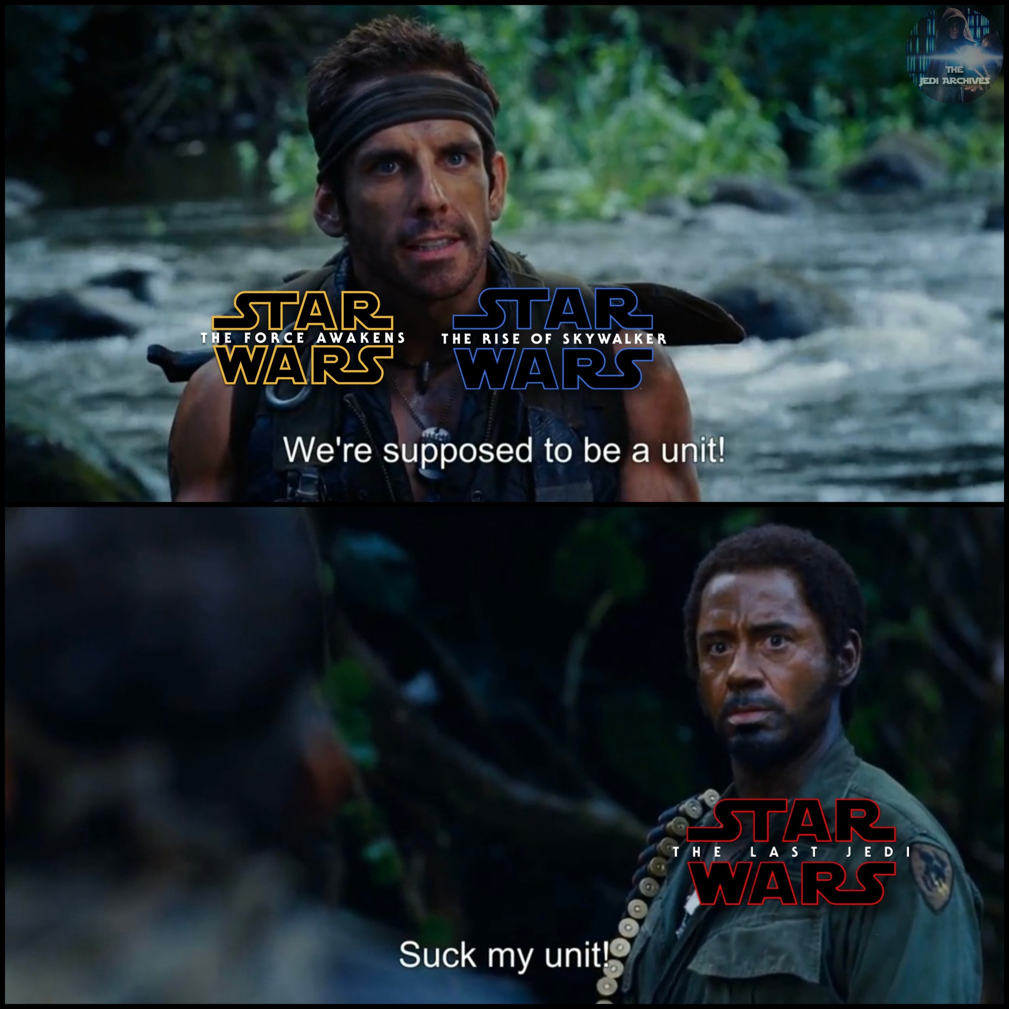 The Jedi - I don't read the script. The script reads me 🎬 #StarWars # ...