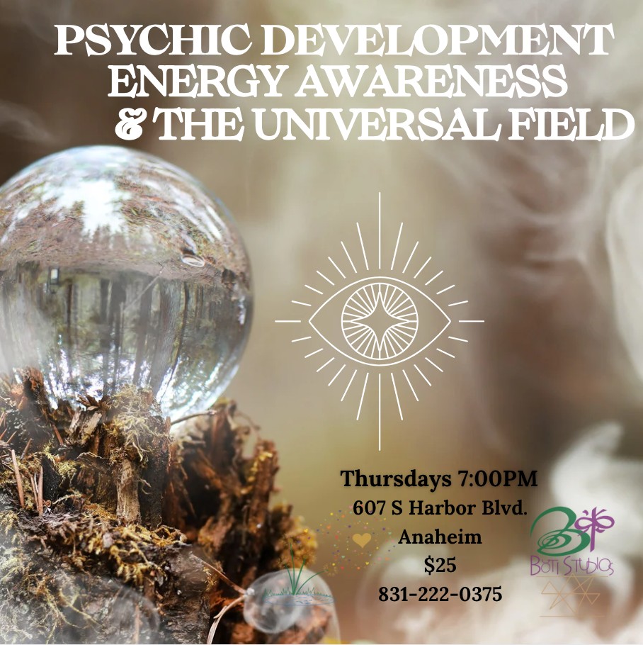 Psychic Development, Energy Awareness & The Universal Field