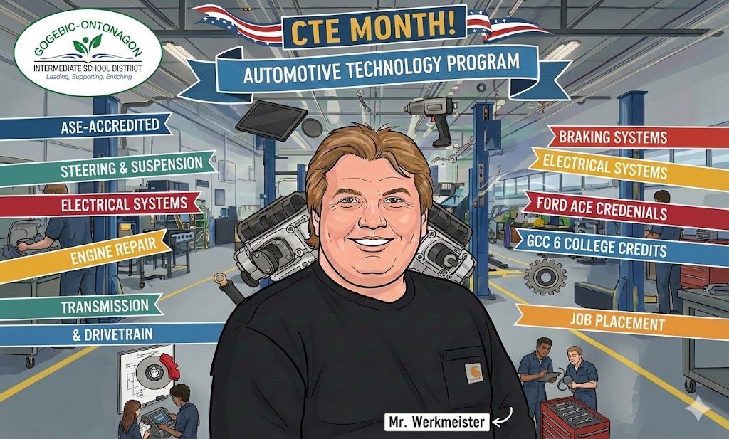 Gogebic-Ontonagon - CTE Month Spotlight: Automotive Technology We're ...