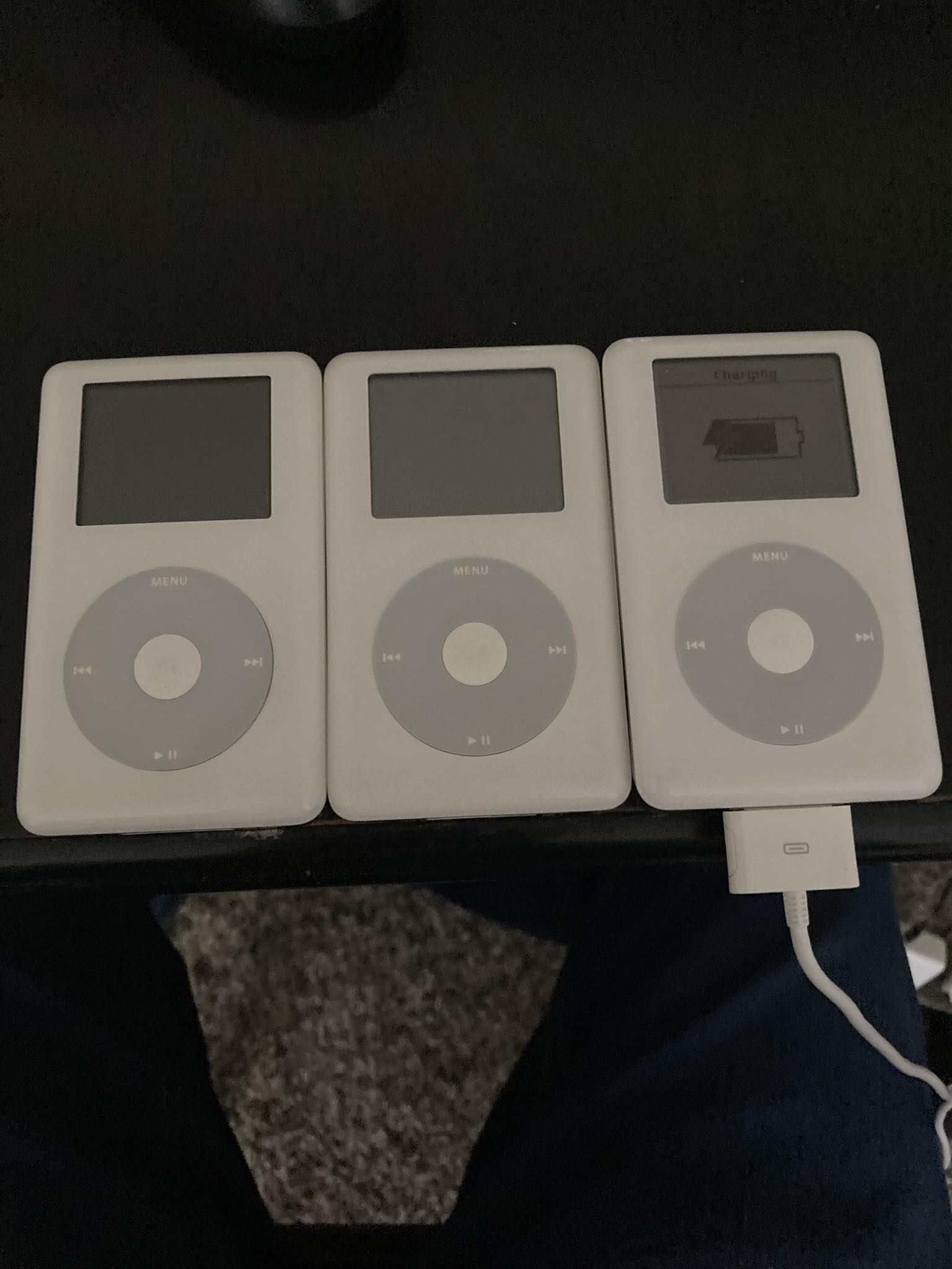 3rd gen iPod classic with 40GB storage