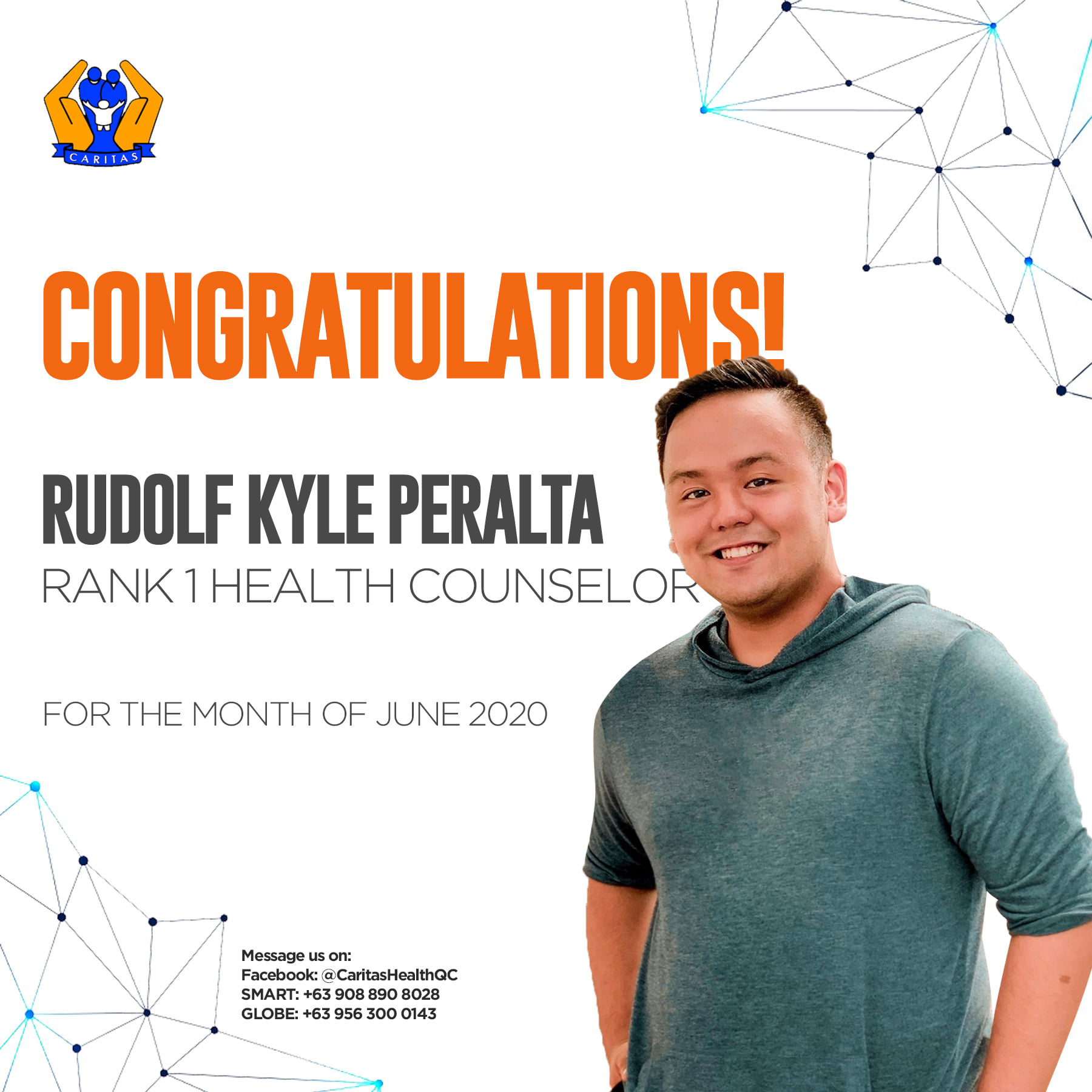 Congratulations to HC Rudolf Kyle... - Caritas Health Card | Facebook