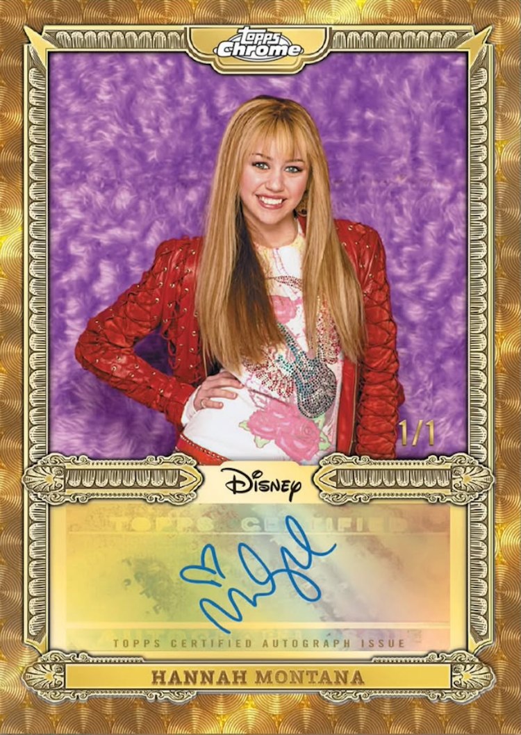 2026 Topps Mint Disney trading cards