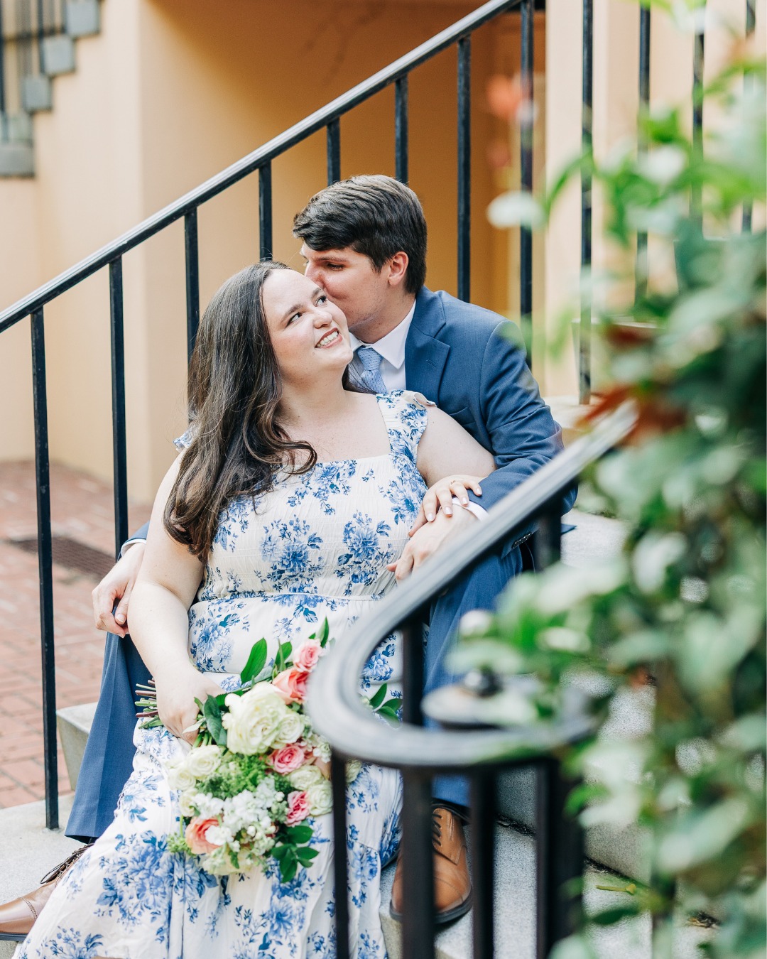 floral dress engagement photos When every detail just fits. From color-coordinated outfits to a perfect location, this Columbia, SC, session was styled with so much intention, and it shows! We love helping our couples Ashley Lauren 11457 Long P_60 Color:819White3704black Engagement photoshoot