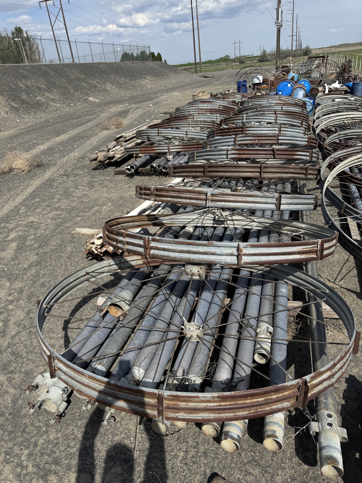 Wheeline w/ 21 Full Sections and Mover - Miscellaneous - Moses Lake ...