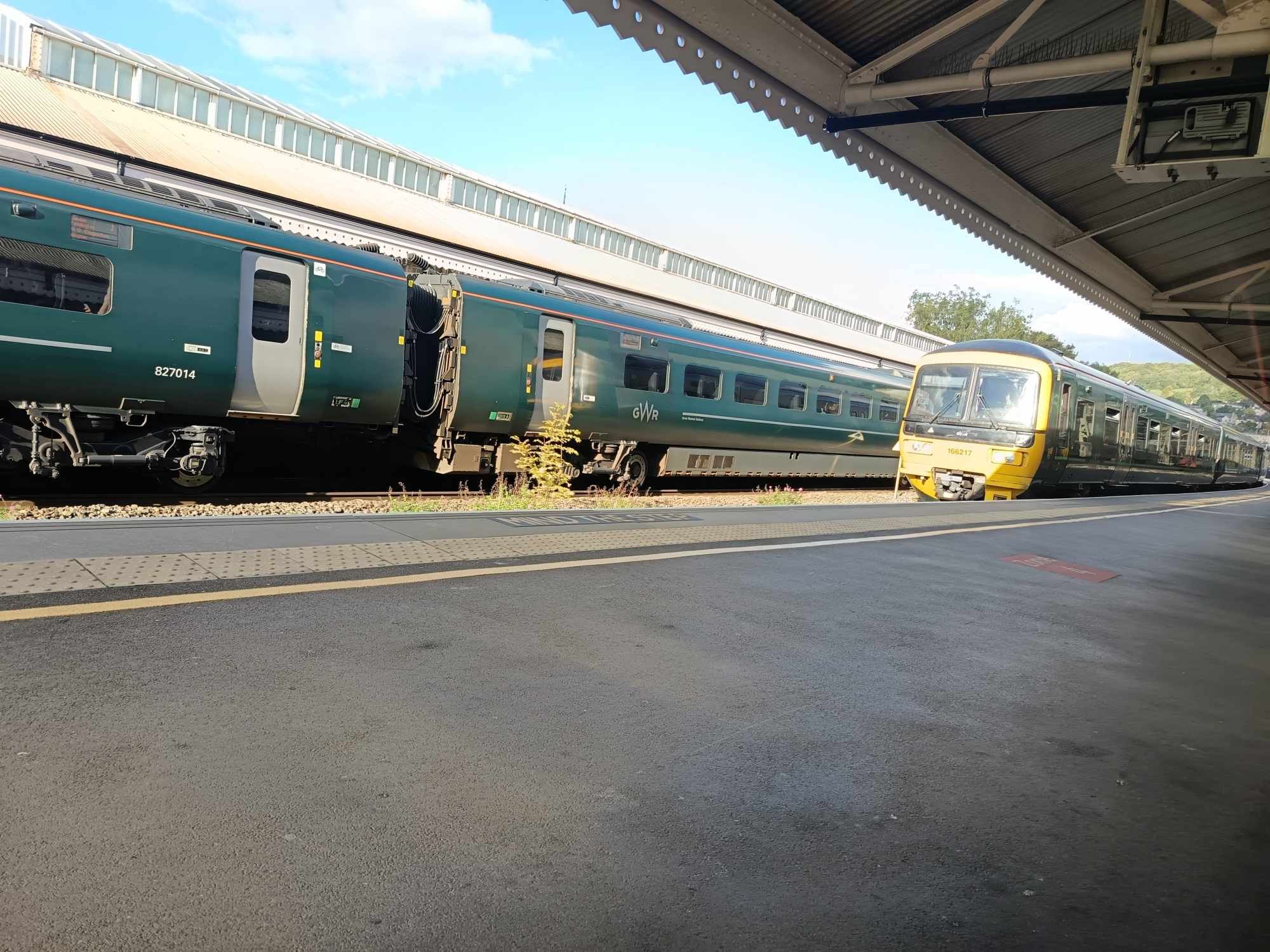class 800, 158, 43 and 166 at various locations