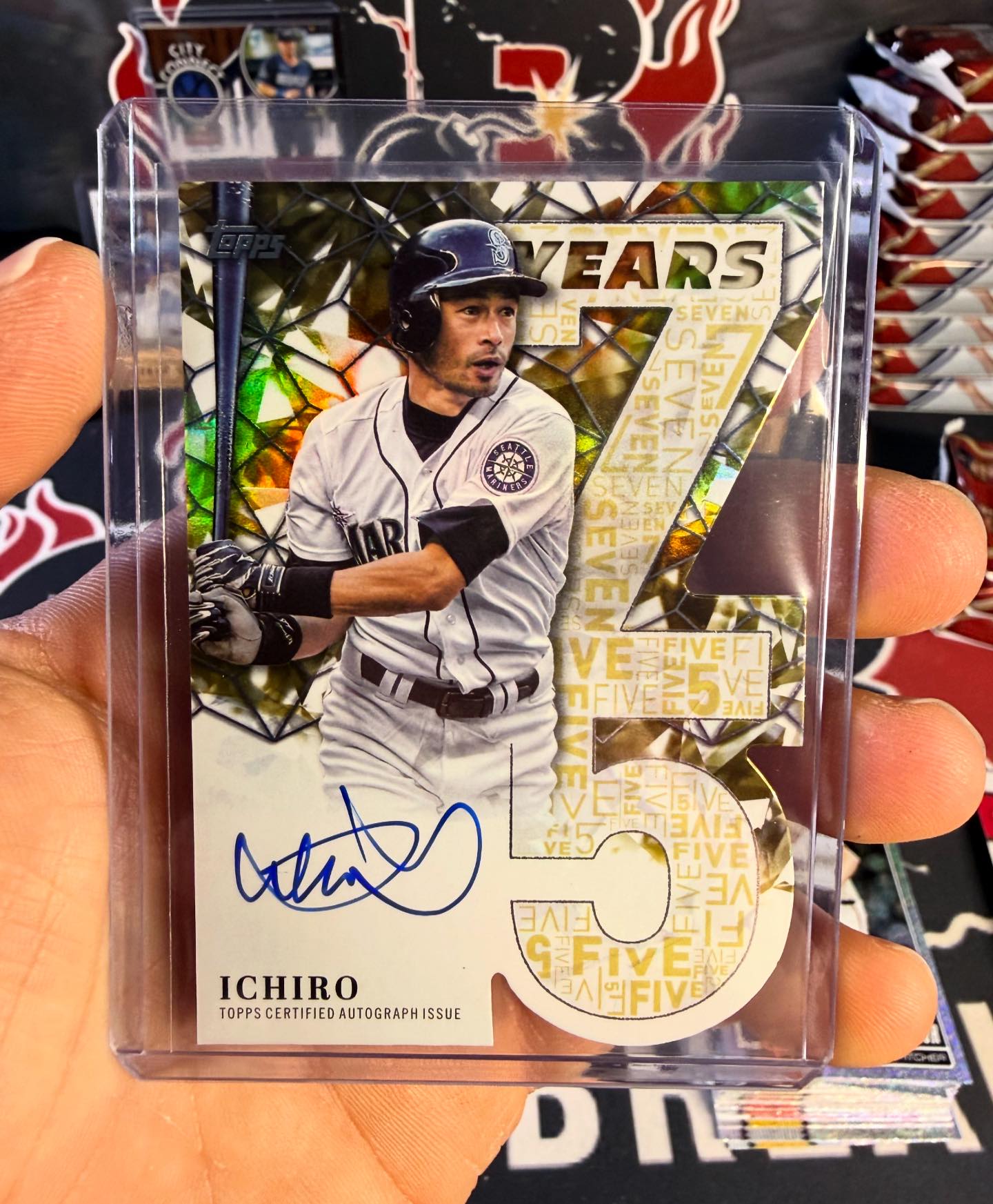 First BOOM of 2026 @topps Series 1 Release Day! Ichiro 75 Years 
