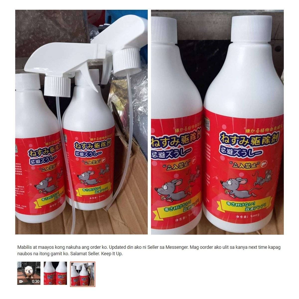 Rat and Insect Repellent Spray - Non-Toxic