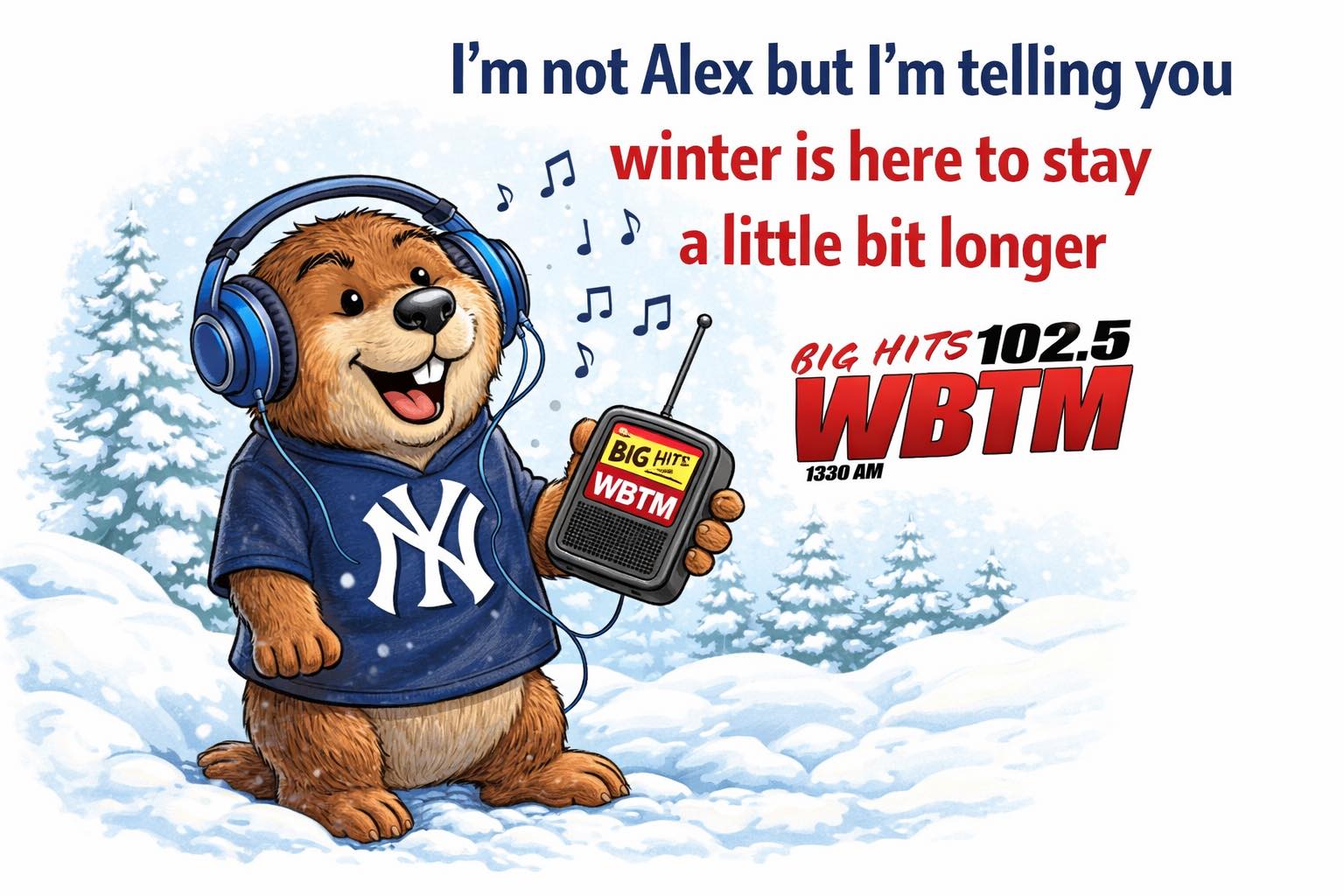 102.5 WBTM - Looks like Phil is giving Alex a run for his... | Facebook