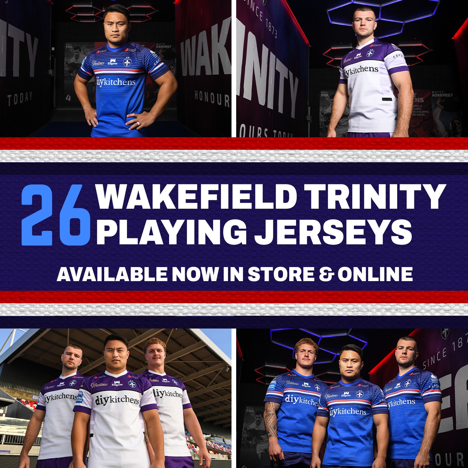 Wakefield - 🥰 We love our 2026 Jerseys!! They've been flying off the ...